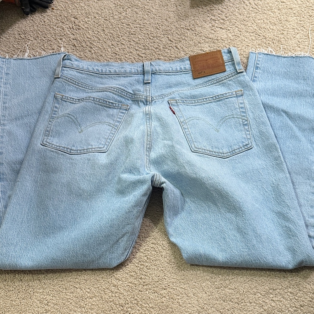 Levi's Sky Blue Denim Jeans
